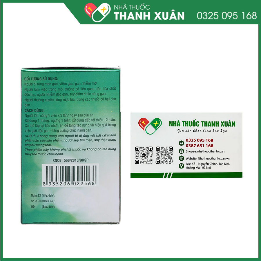 Naturen Z hỗ trợ giải độc gan, tăng cường chức năng gan